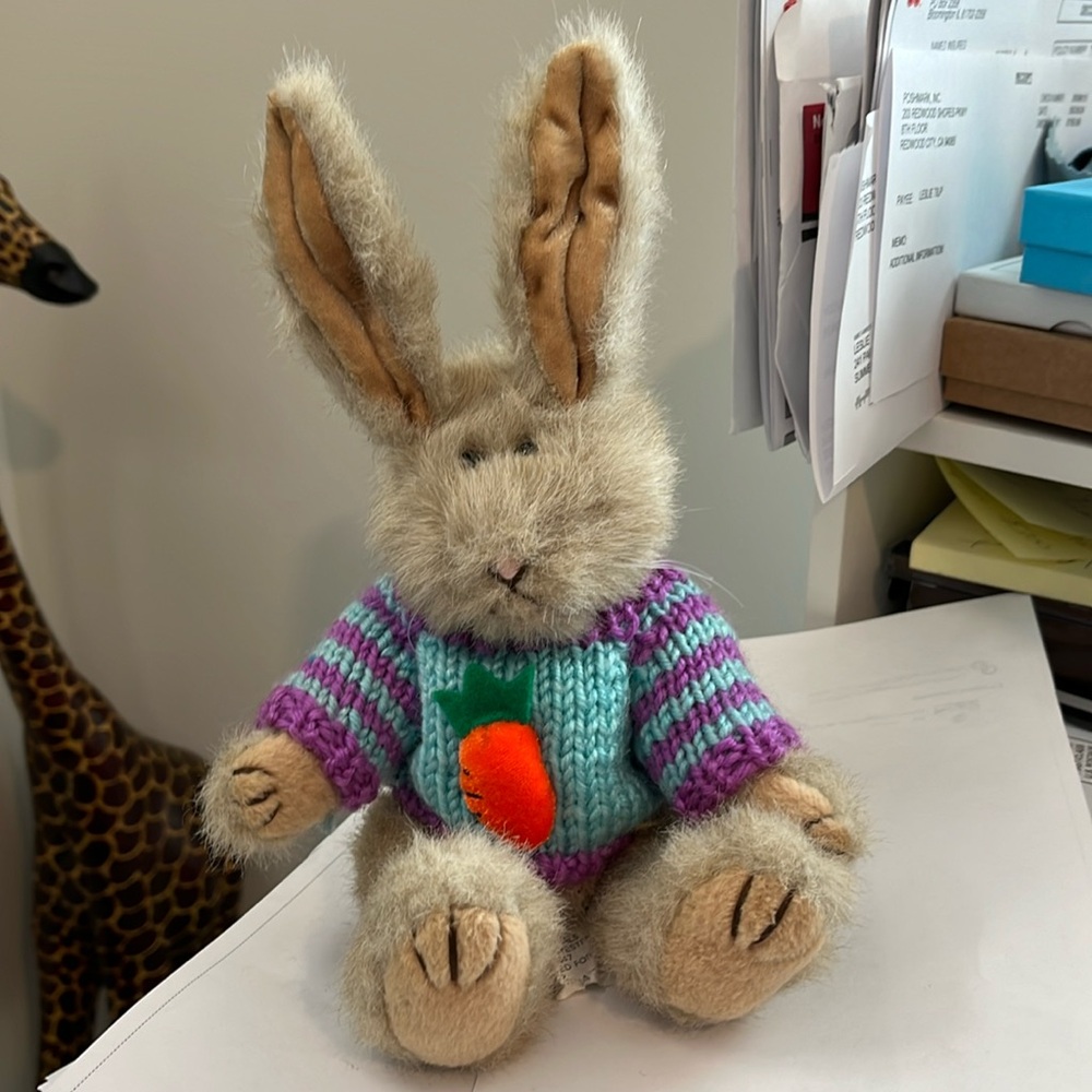 Playful Plush Chrish a 1988 made in India.